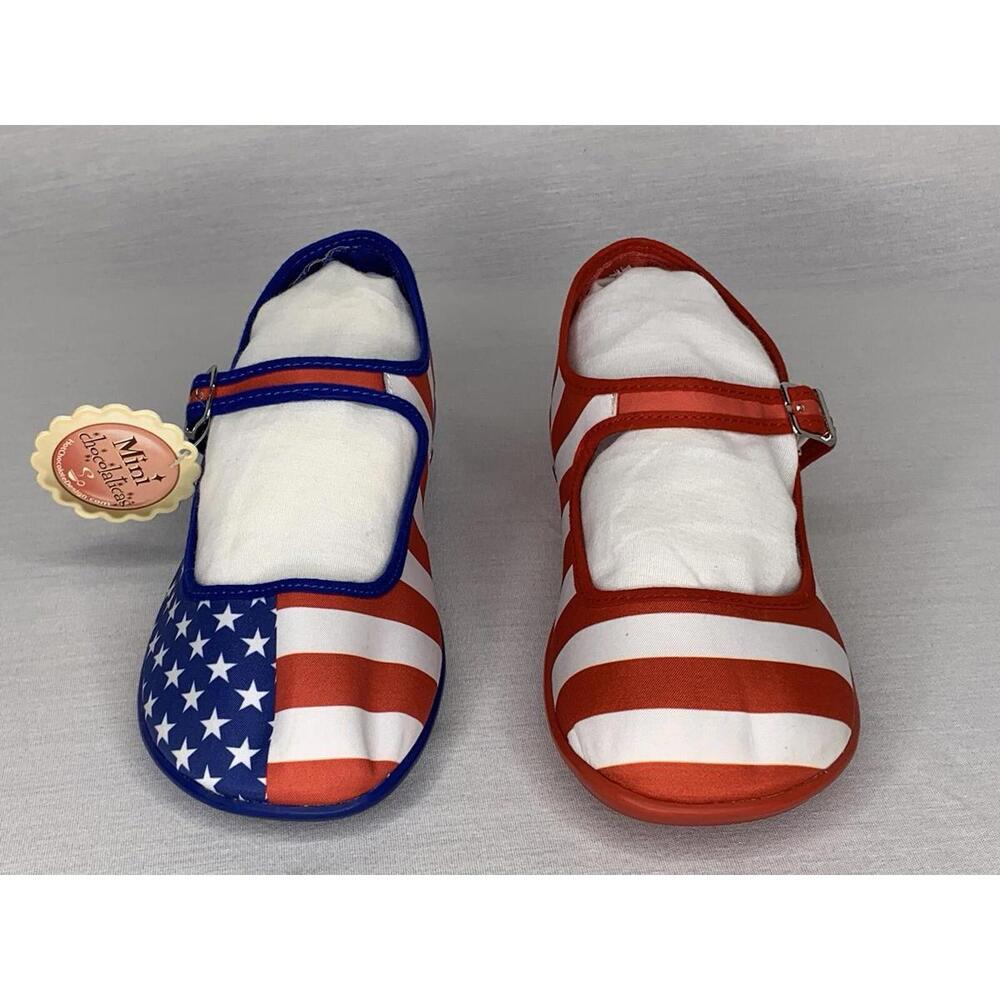 Hot Chocolate Design 04’ Mini Chocolatica's Kids 4th Of July Size 32 Shoes P73